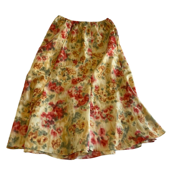 Leslie Fay three pink floral skirt set 14P - Picture 10 of 15